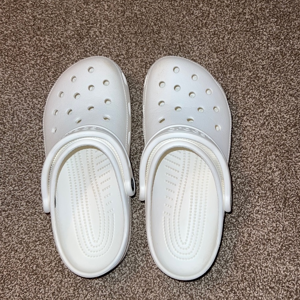 White crocs